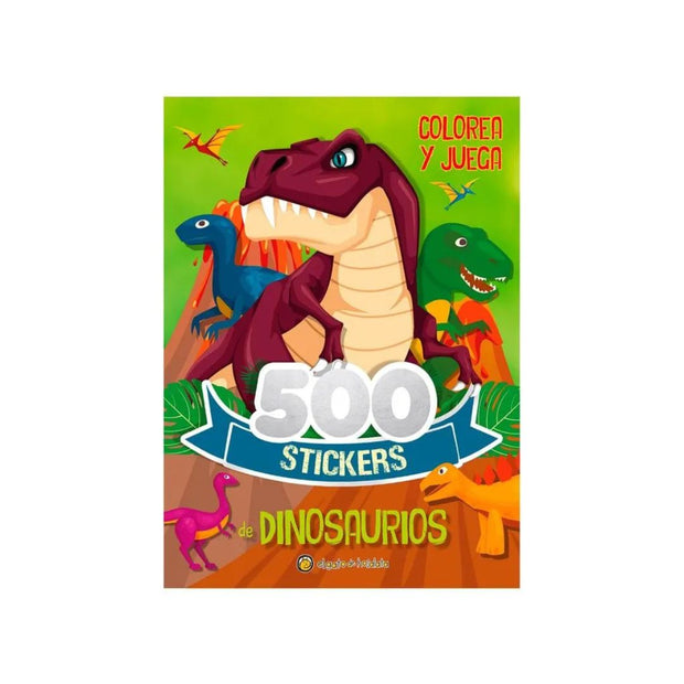 500 Stickers De Dinosaurios