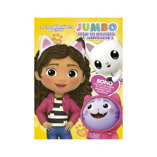 La Casa De Muñecas De Gabby. Jumbo Libro De Colorear Y Actividades