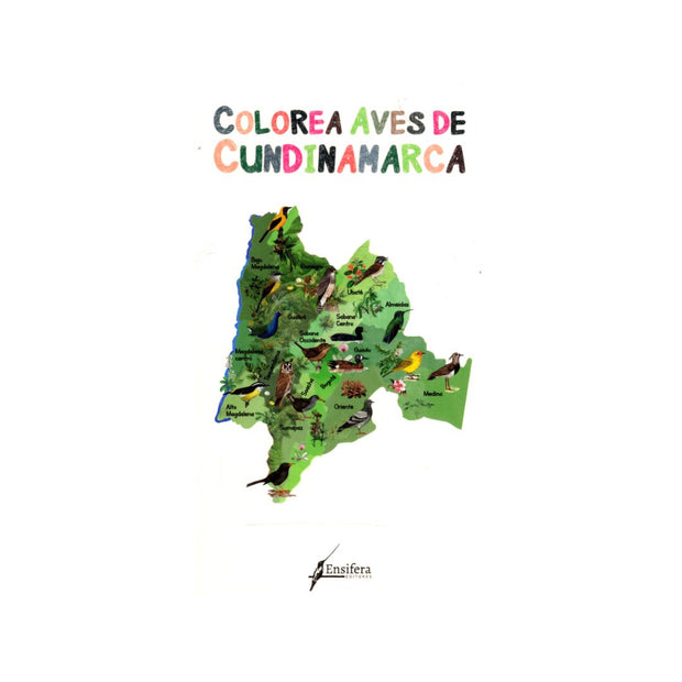 Cartilla De Colorear Aves De Cundinamarca