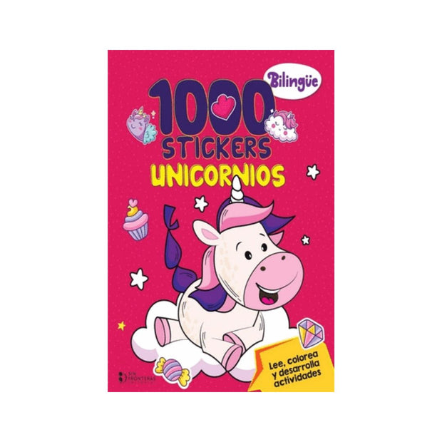 1.000 stickers unicornios