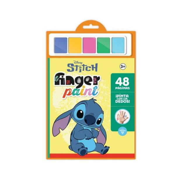 Finger paint. Stitch
