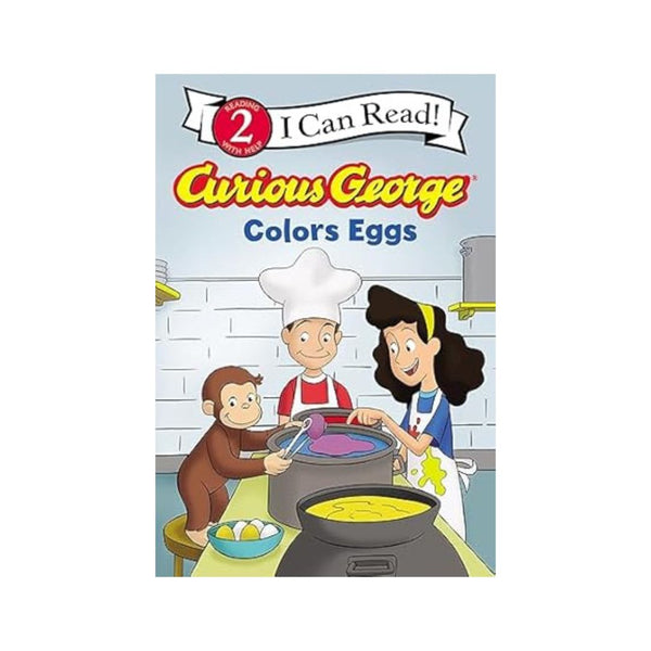 Curious George Colors Eggs