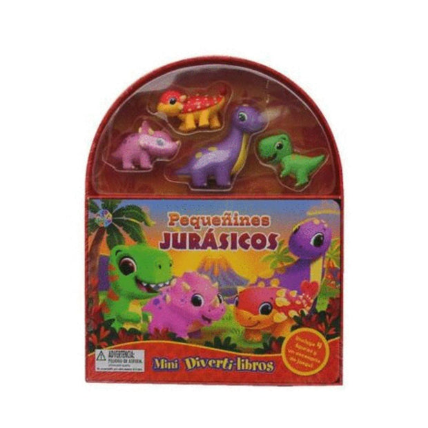 Mini Divertilibros-Pequeñines Jurasicos
