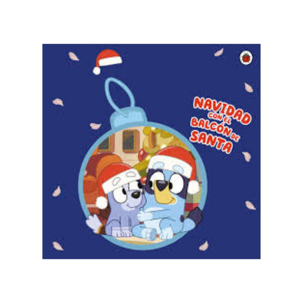 Bluey - Navidad Balcon De Santa