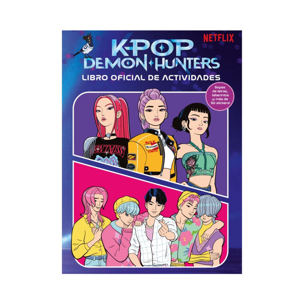 KPop Demon Hunters - Libro de actividades oficial