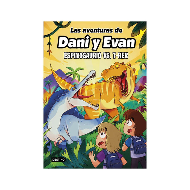 Las aventuras de Dani y Evan 10. Espinosaurio vs. T-Rex