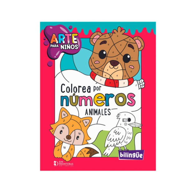 Colorear por números animales