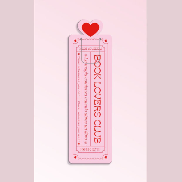 Separador De Libros Heart
