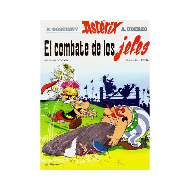 Asterix El Combate De Los Jefes