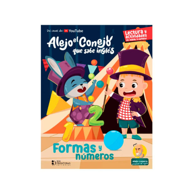 ALEJO EL CONEJO QUE SABE INGLES FORMAS Y NUMEROS
