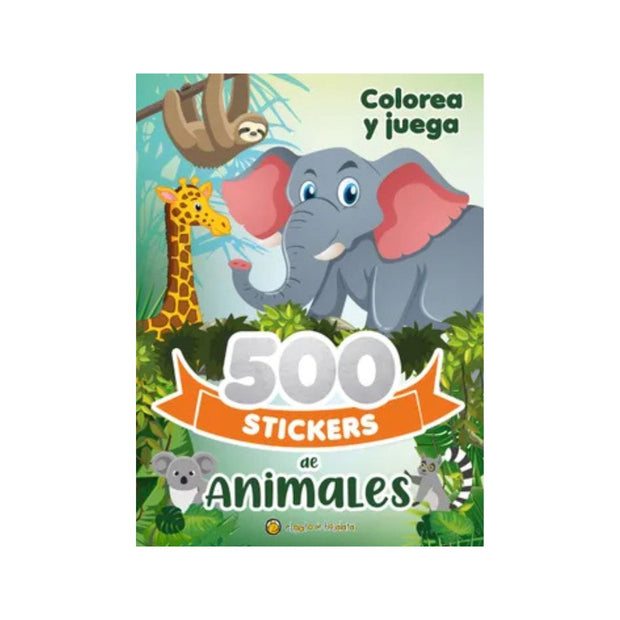 500 Stickers De Animales