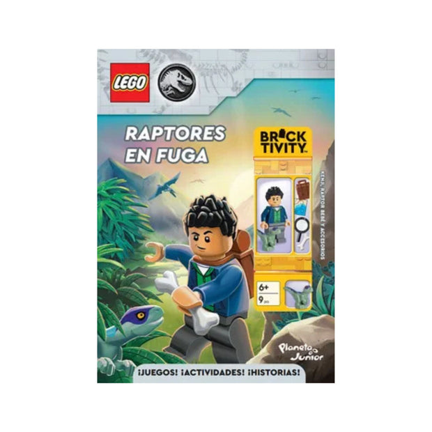 Raptores en fuga. Lego Jurassic World