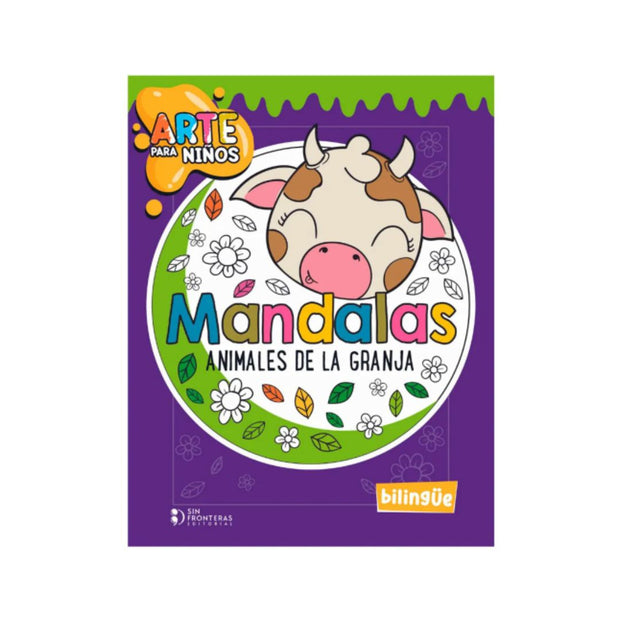 Mandalas para colorear la granja