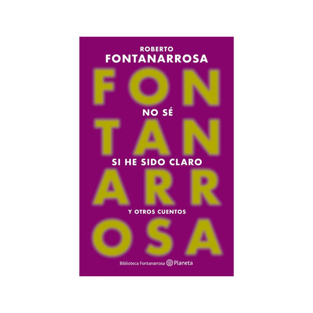 No sé si he sido claro