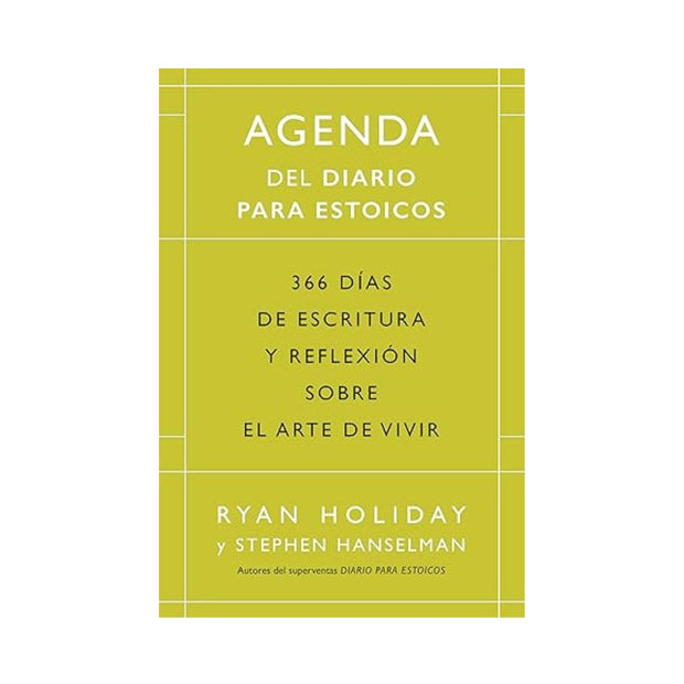 Agenda Del “Diario Para Estoicos” Edicion Limitada Verde