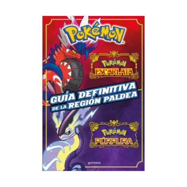 Guía Definitiva De La Región Paldea. Libro Oficial. Pokémon Escarlata / Pokémon Púrpura