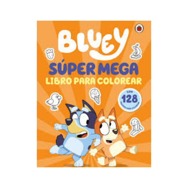 Bluey. Súper Mega Libro Para Colorear