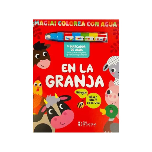 Colorea Con Agua En La Granja