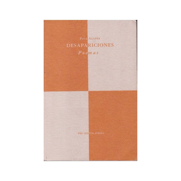 Desapariciones Poemas 1970-1979