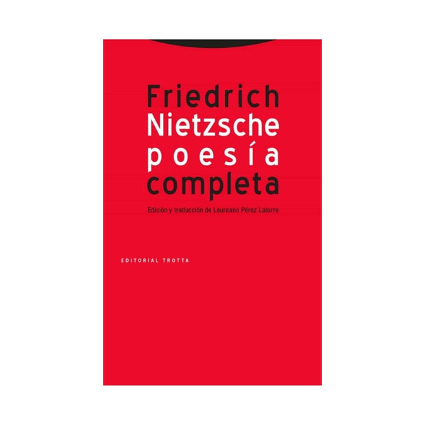 Poesía Completa Nietzsche (4Ś Ed)