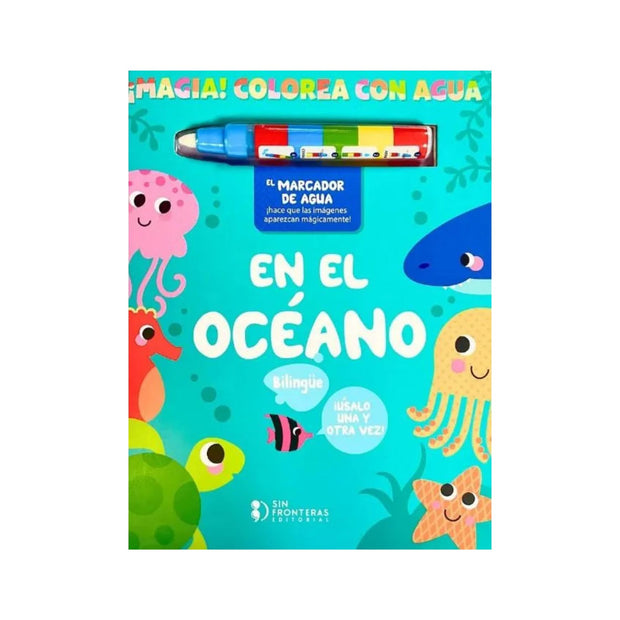 Colorea Con Agua En El Oceano