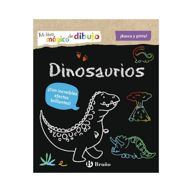 Mi Libro Mágico De Dibujo. Dinosaurios