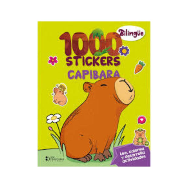 1000 Stickers De Capibaras