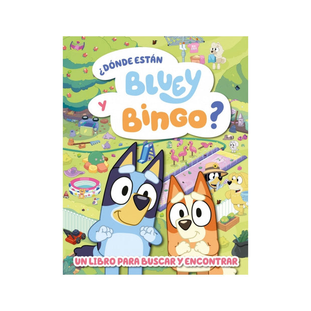 Bluey. Actividades - Bluey. ¿Dónde están Bluey y Bingo?