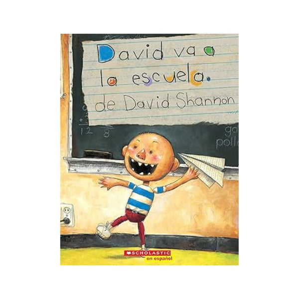 David va a la escuela