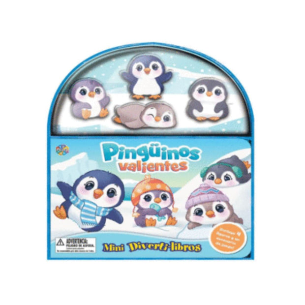 Mini Divertilibros-Pingüinos Valientes