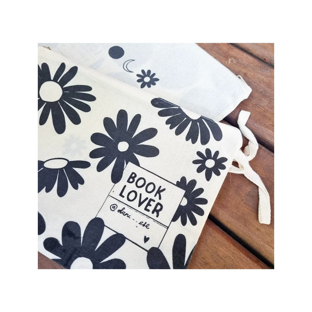 Bolsa para libros: Flores