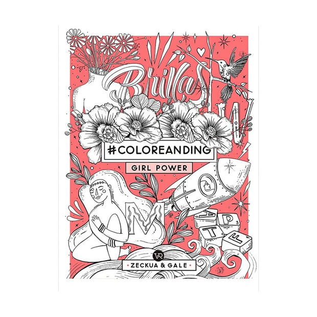 #Coloreanding. Girl Power