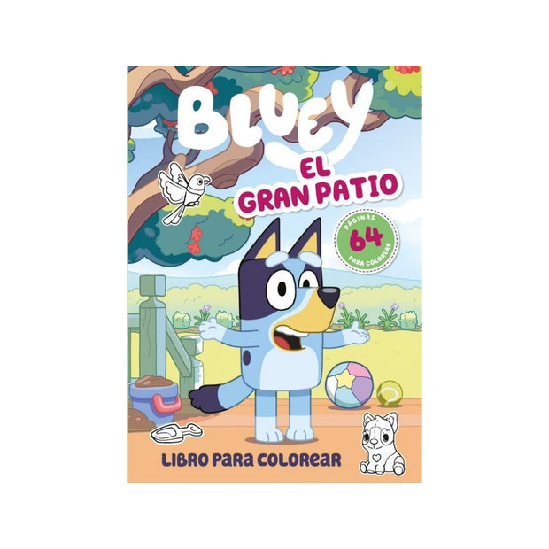 Bluey 2. El Gran Patio. Libro Para Colorear