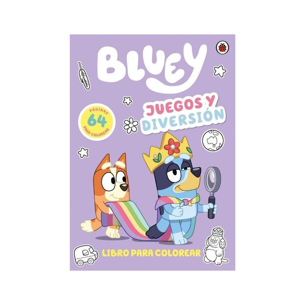 Bluey 1. Juegos Y Diversión. Libro Para Colorear
