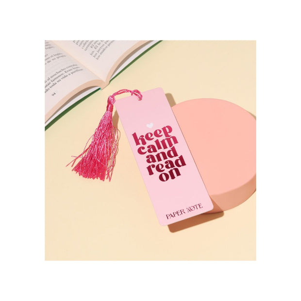 Separador De Libros Calma Rosa