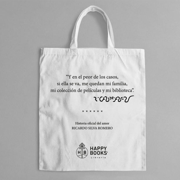 Bolsa en Tela Firmada por Ricardo Silva Romero
