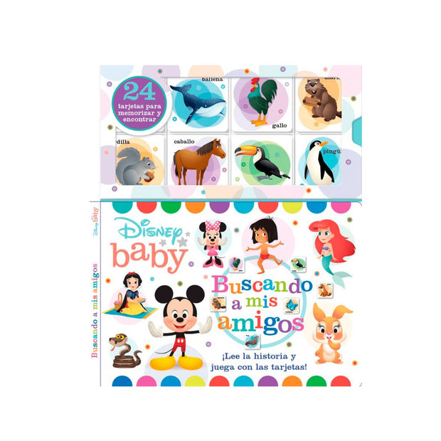 Buscando A Mis Amigos Disney Baby 24 Tarjetas Para Buscar Y Encontrar