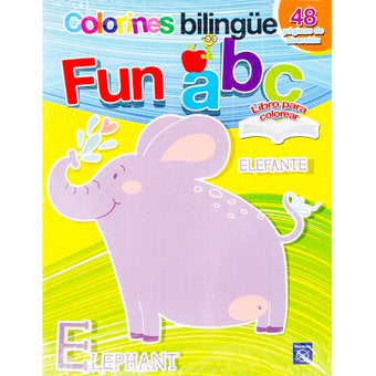 Colorines Bilingue Fun Abc - Elefante