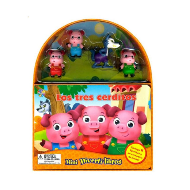Mini Divertilibros-Los Tres Cerditos