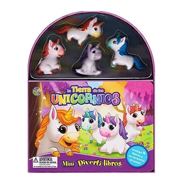 Mini Divertilibros-Tierra De Los Unicorn