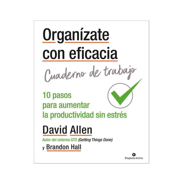 Organizate Con Eficacia-Cuaderno De Trabajo                                                                             