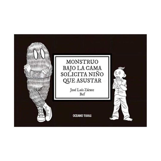 Monstruo Bajo La Cama Solicita Niño Que Asustar.