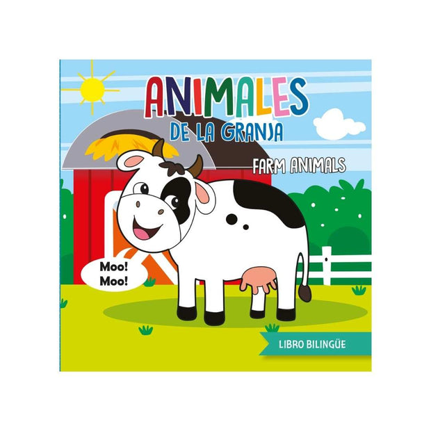 Bilingüe De Baño Animales De La Granja