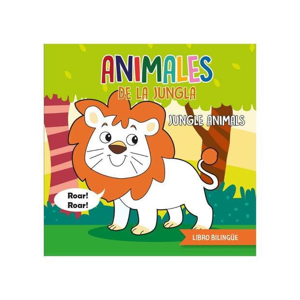 Bilingüe De Baño Animales De La Jungla
