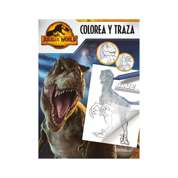 Jurassic World Dominion: Colorea Y Traza