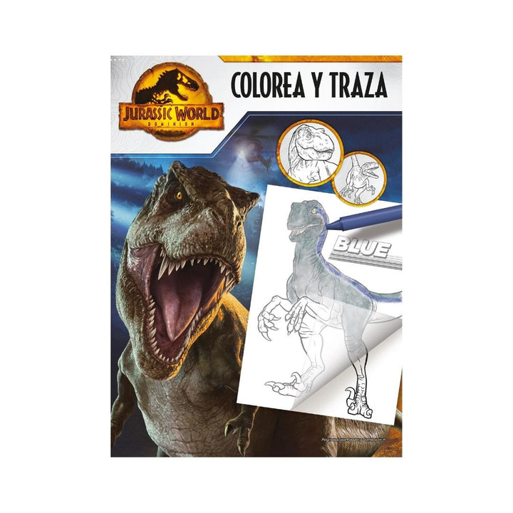 Jurassic World Dominion: Colorea Y Traza