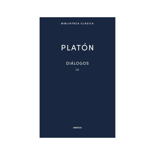 Dialogos Iii Platón