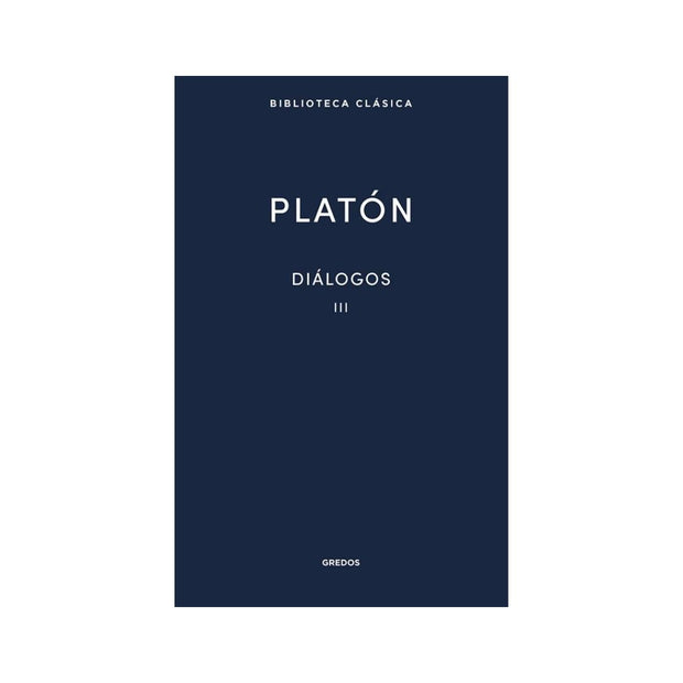 Dialogos Iii Platón