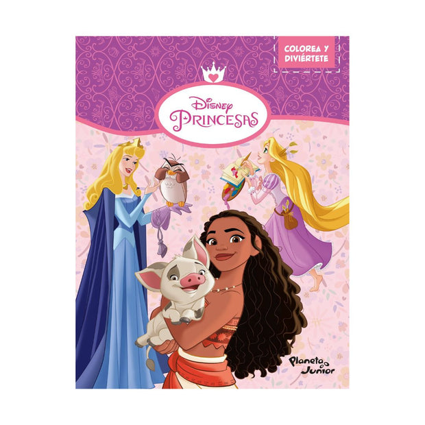 Colorea Y Diviértete. Princesas