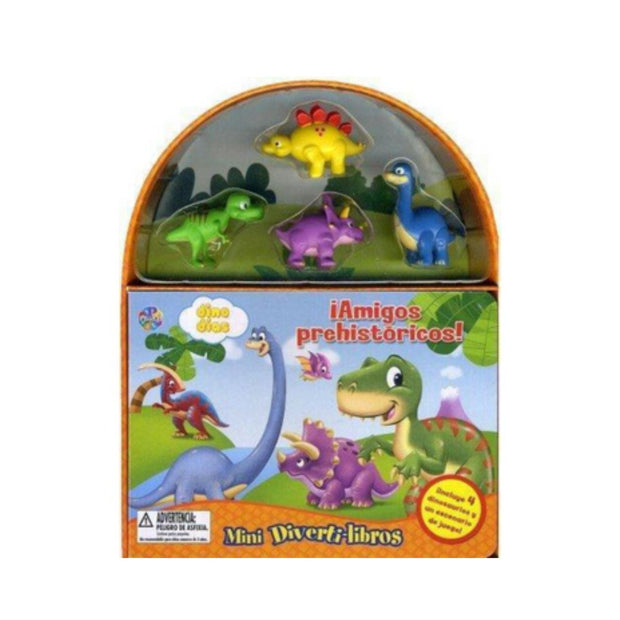 Mini Divertilibros-Amigos Prehistoricos